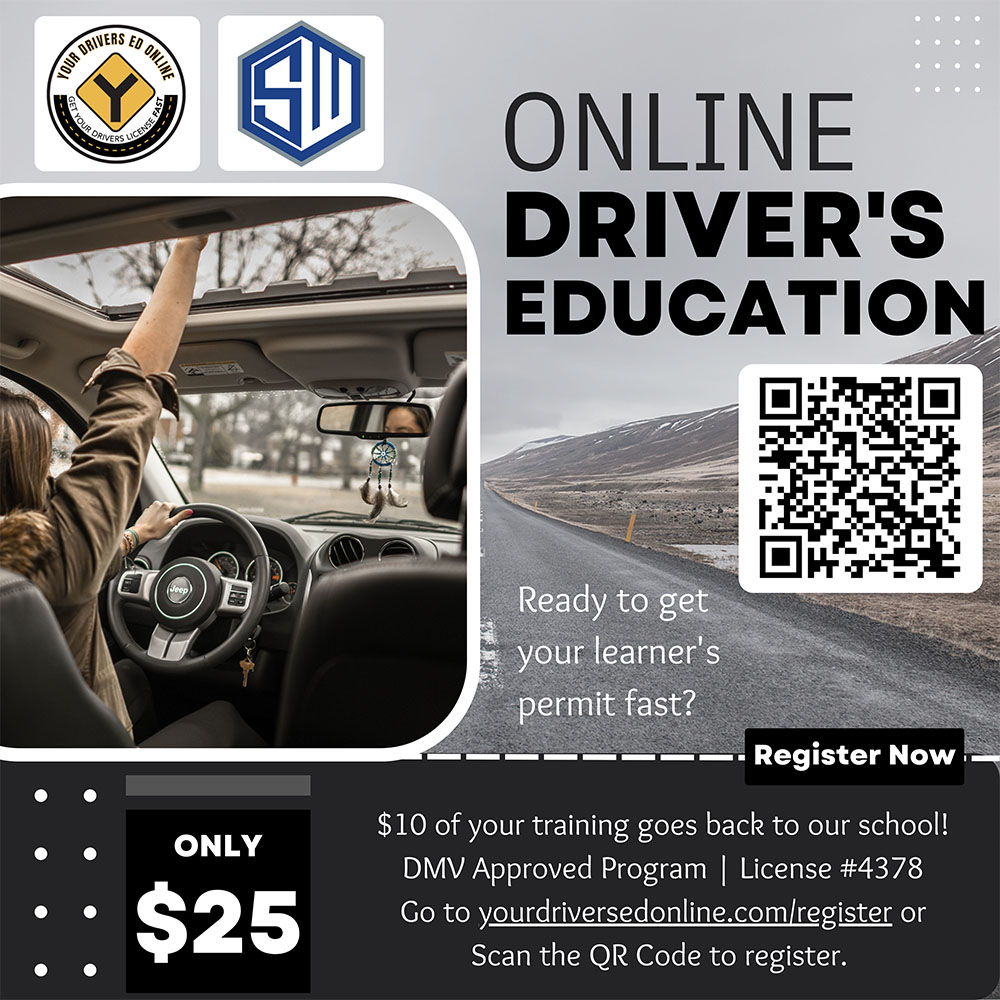 Ready to get your learner's permit fast? Click here to Register now.